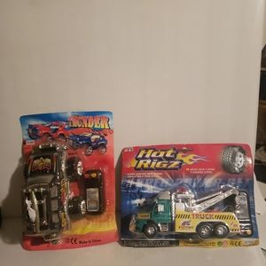 Two RC tethered toys